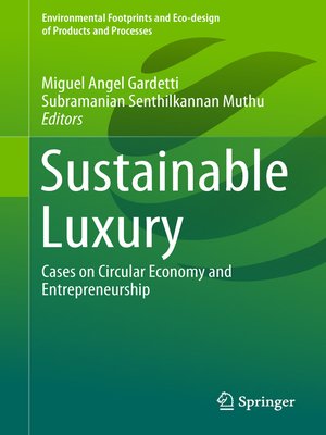 cover image of Sustainable Luxury